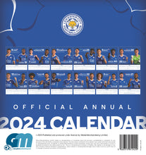Load image into Gallery viewer, Leicester City FC Foxes Football Desk Calendar 2024