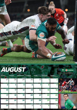 Load image into Gallery viewer, IRFU Irish Rugby Official 2026 A3 Wall Calendar