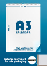 Load image into Gallery viewer, IRFU Irish Rugby Official 2026 A3 Wall Calendar