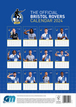 Load image into Gallery viewer, Bristol Rovers FC Official 2024 A3 Pirates Football Wall Calendar