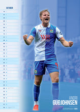 Load image into Gallery viewer, Blackburn Rovers FC Past &amp; Present 2027 A3 Wall Calendar