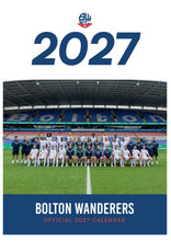 Load image into Gallery viewer, Bolton Football Past &amp; Present 2027 A3 Wall Calendar