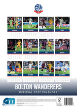 Load image into Gallery viewer, Bolton Football Past &amp; Present 2027 A3 Wall Calendar