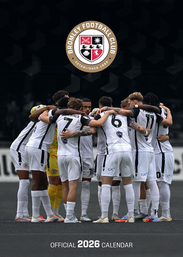 Bromley FC Official 2026 A3 Football Wall Calendar