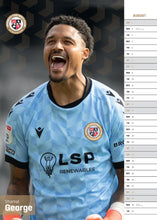 Load image into Gallery viewer, Bromley FC Official 2027 A3 Football Wall Calendar