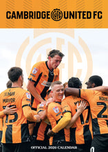 Load image into Gallery viewer, Cambridge United FC Official 2026 A3 Yellows U's Football Wall Calendar