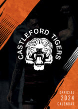 Load image into Gallery viewer, Castleford Tigers Official 2024 A3 Rugby League Wall Calendar