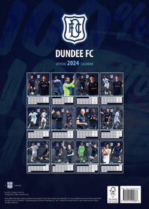 Dundee FC Official 2024 A3 Wall Calendar