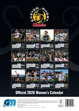 Load image into Gallery viewer, Exeter Chiefs Women Official 2026 Rugby Union A3 Wall Calendar