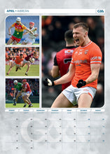 Load image into Gallery viewer, GAA Official 2024 A3 Wall Calendar Gaelic Athletic Association