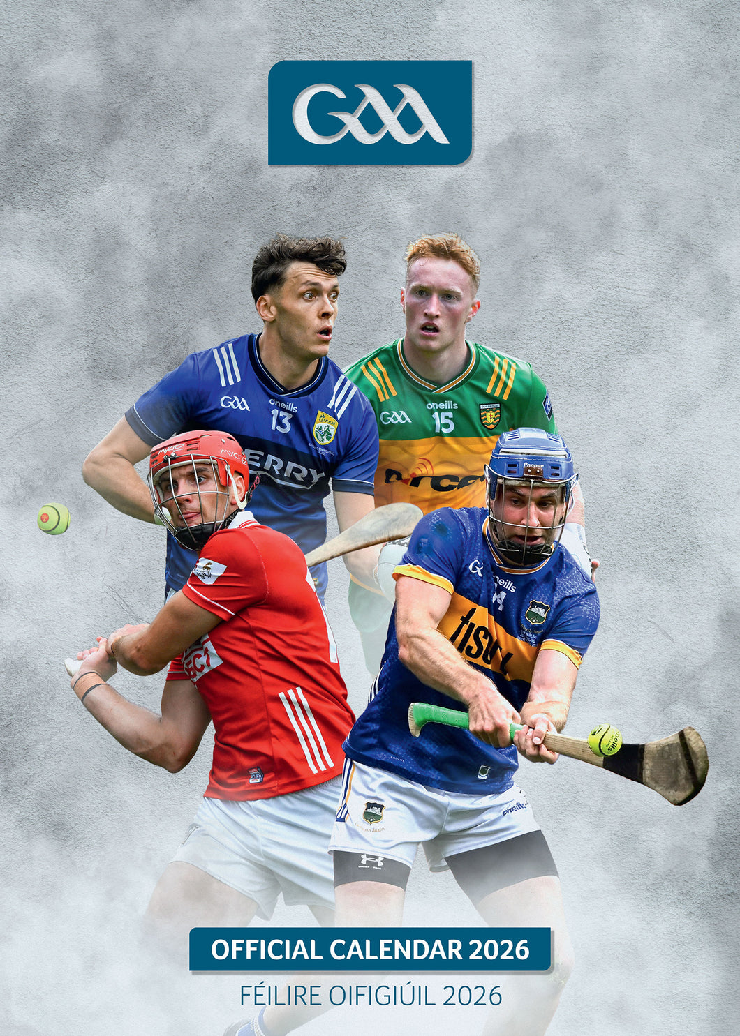 GAA Official 2026 A3 Wall Calendar Gaelic Athletic Association