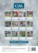 Load image into Gallery viewer, GAA Official 2027 A3 Wall Calendar Gaelic Athletic Association