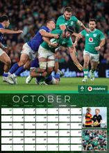 Load image into Gallery viewer, IRFU Irish Rugby Official 2024 A3 Wall Calendar