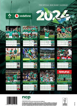 Load image into Gallery viewer, IRFU Irish Rugby Official 2024 A3 Wall Calendar