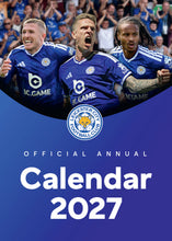 Load image into Gallery viewer, Leicester City FC Calendar 2027 Official A3 Wall Calendar The Foxes