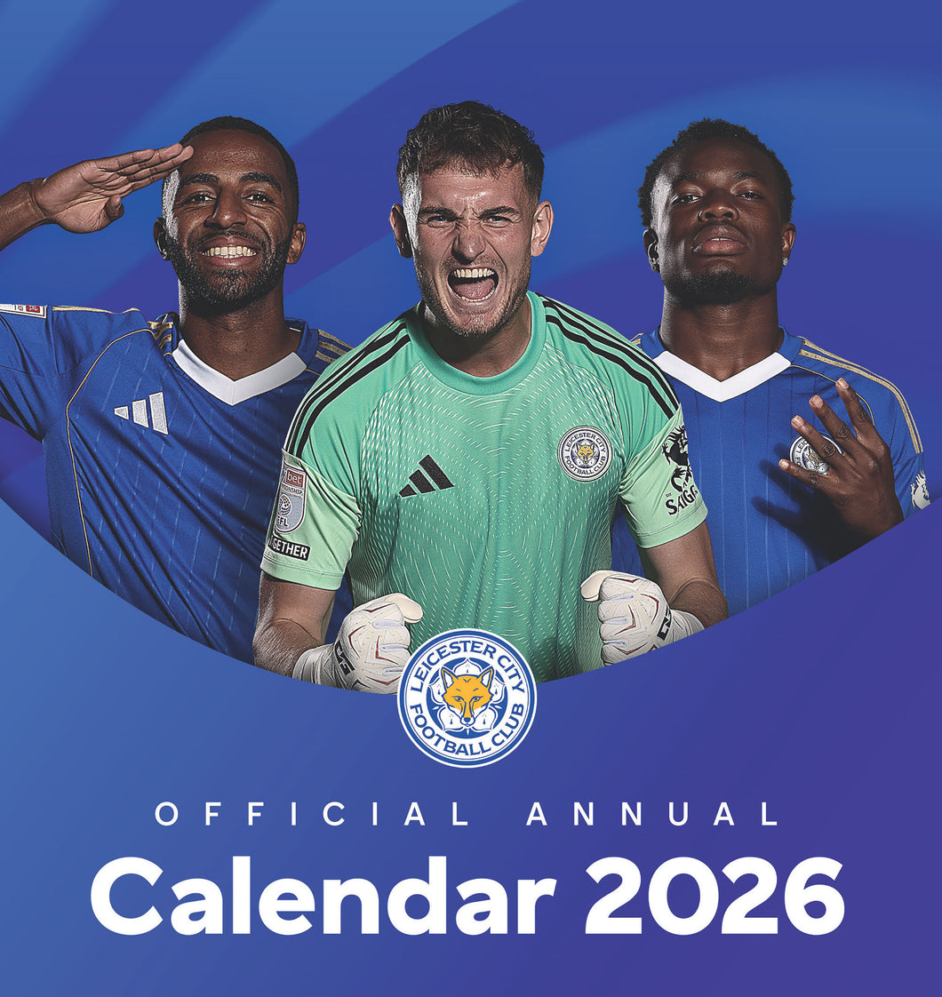 Leicester City FC Foxes Football Desk Calendar 2026