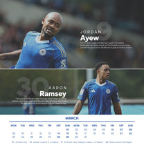 Load image into Gallery viewer, Leicester City FC Foxes Football Desk Calendar 2026