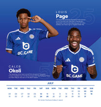 Load image into Gallery viewer, Leicester City FC Foxes Football Desk Calendar 2027