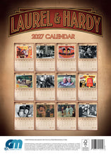 Load image into Gallery viewer, Laurel and Hardy 2027 Wall Calendar A3 100 Year Celebration