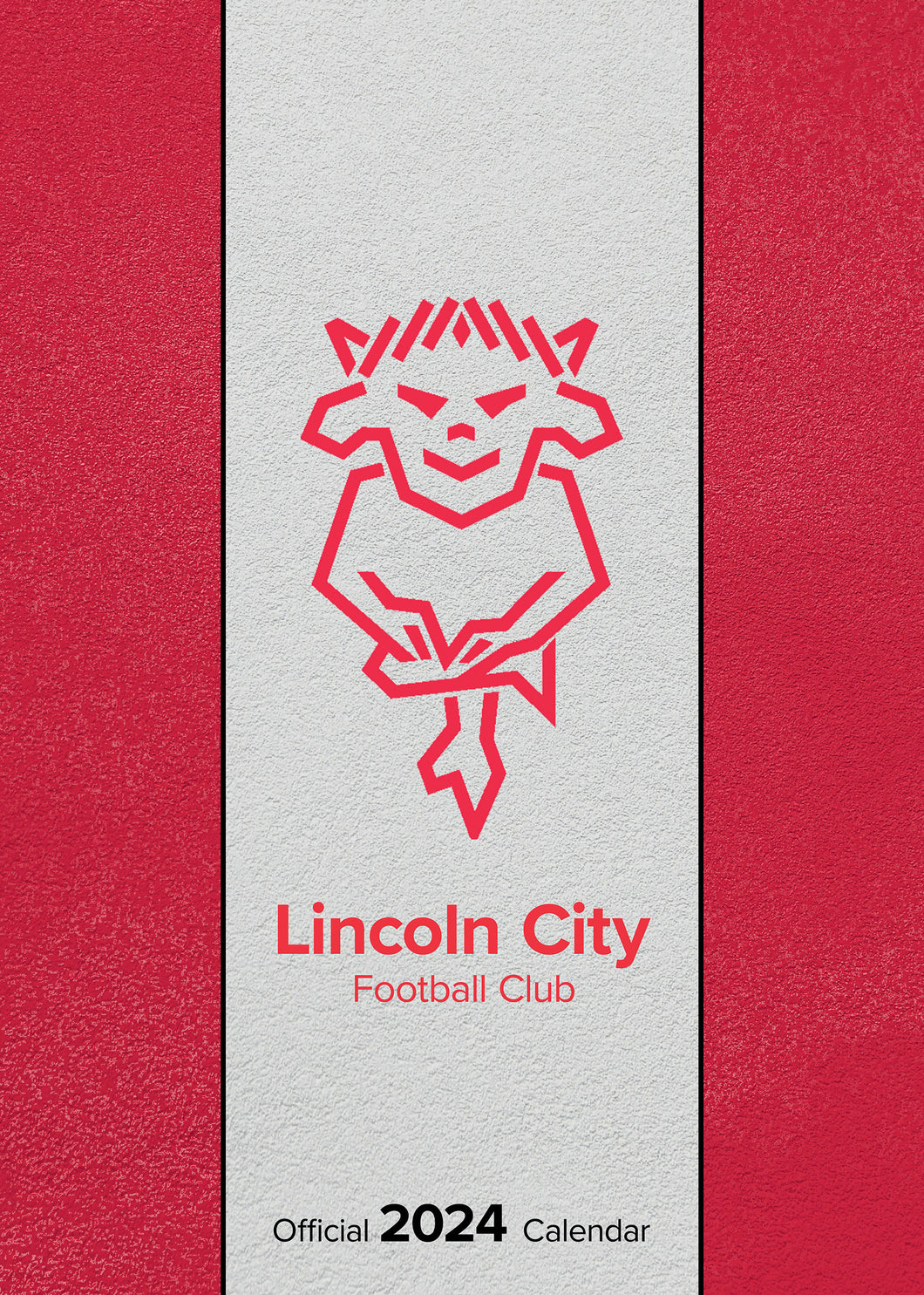 Lincoln City FC Official 2024 A3 The Imps Football Wall Calendar
