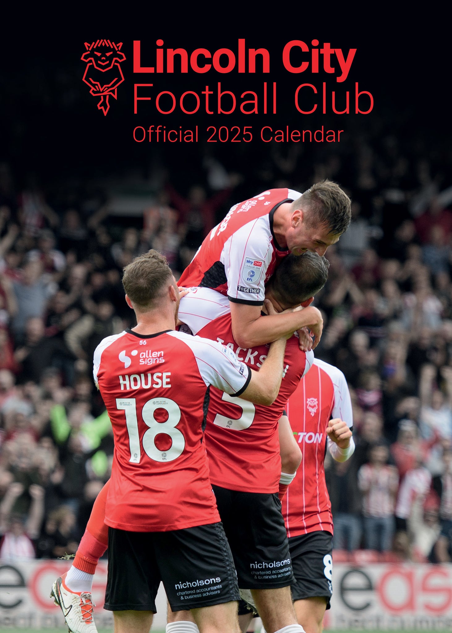 Blackpool FC Official 2026 A3 Football Wall Calendar - PRE-ORDER AVAIL
