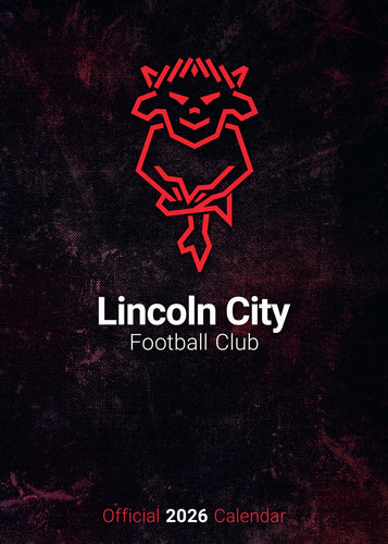 Lincoln City FC Official 2026 A3 The Imps Football Wall Calendar
