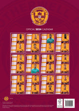 Load image into Gallery viewer, Motherwell FC Official 2024 A3 Wall Calendar
