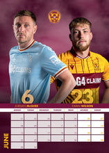 Load image into Gallery viewer, Motherwell FC Official 2026 A3 Wall Calendar