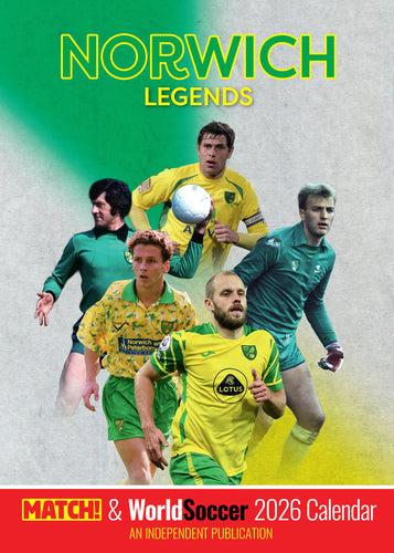 Norwich Legends Official 2026 Wall Calendar
