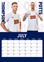 Load image into Gallery viewer, Preston North End FC Official 2026 A3 Lilywhites Football Wall Calendar
