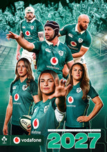 Load image into Gallery viewer, IRFU Irish Rugby Official 2027 A3 Wall Calendar