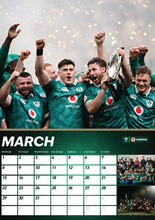 Load image into Gallery viewer, IRFU Irish Rugby Official 2027 A3 Wall Calendar