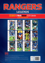 Load image into Gallery viewer, Rangers Legends 2026 Wall Calendar