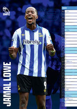 Load image into Gallery viewer, Sheffield Wednesday Official 2027 A3 The Owls Football Wall Calendar