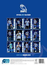 Load image into Gallery viewer, Sheffield Wednesday Official 2027 A3 The Owls Football Wall Calendar