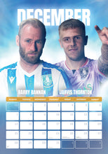 Load image into Gallery viewer, Sheffield Wednesday Official 2026 A3 The Owls Football Wall Calendar