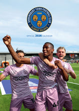 Load image into Gallery viewer, Shrewsbury Town FC Official 2026 A3 Shrews Football Wall Calendar