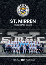 Load image into Gallery viewer, St. Mirren FC Official 2027 A3 Wall Calendar
