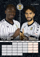 Load image into Gallery viewer, St. Mirren FC Official 2027 A3 Wall Calendar