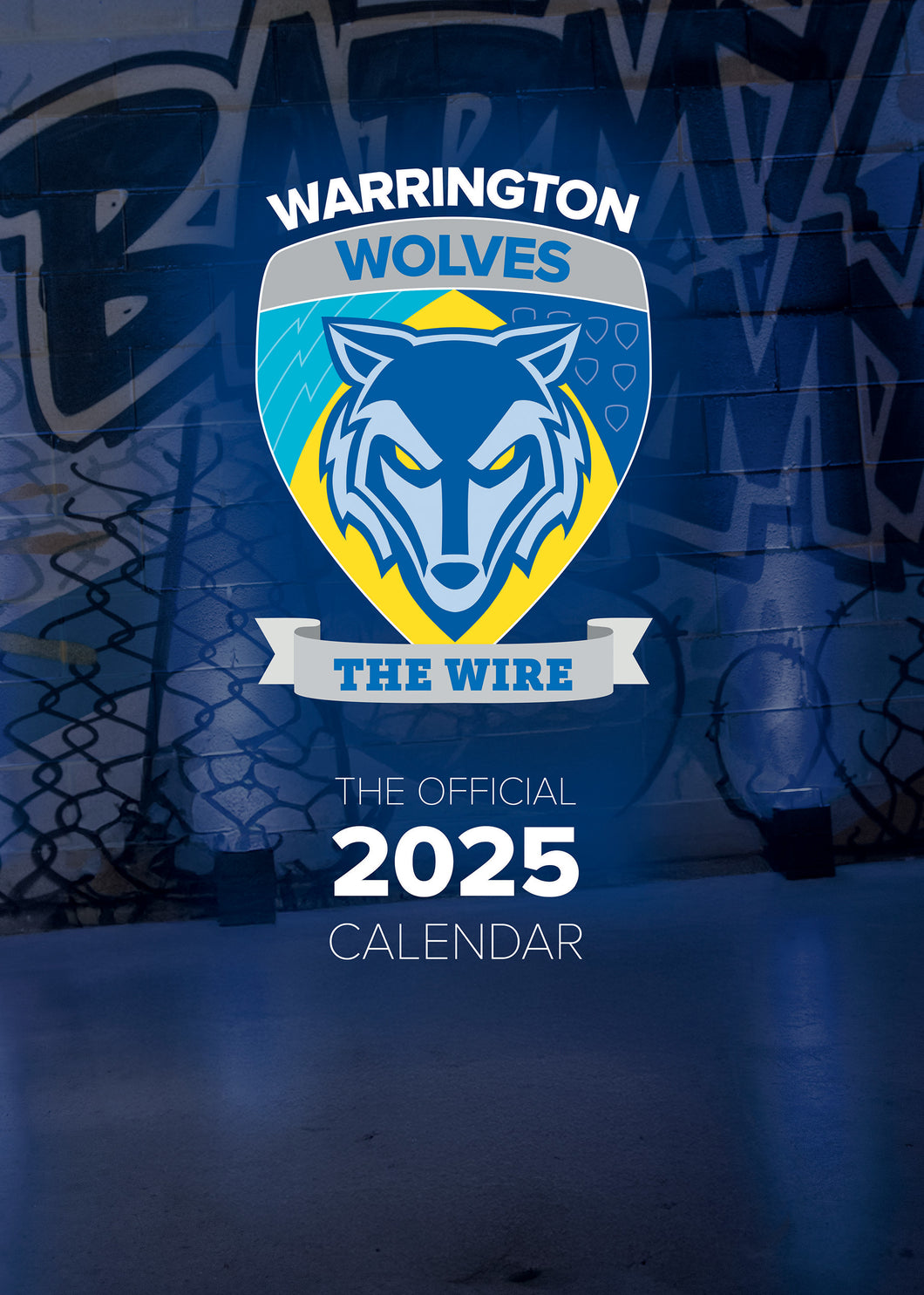 Warrington Wolves Official 2026 A3 Rugby League Wall Calendar PRE-ORDER NOW