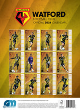 Load image into Gallery viewer, Watford FC A3 Calendar 2024