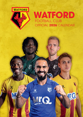 Watford FC Official 2026 A3 Wall Calendar