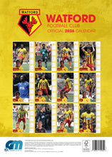 Load image into Gallery viewer, Watford FC Official 2026 A3 Wall Calendar