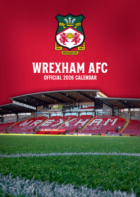 Wrexham AFC Official 2026 A3 Football Wall Calendar