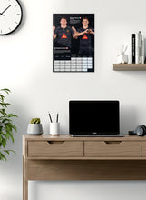 Load image into Gallery viewer, Exeter Chiefs Official 2026 Rugby Union A3 Wall Calendar