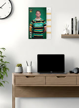Load image into Gallery viewer, Northampton Saints Rugby Club Official 2026 A3 Wall Calendar